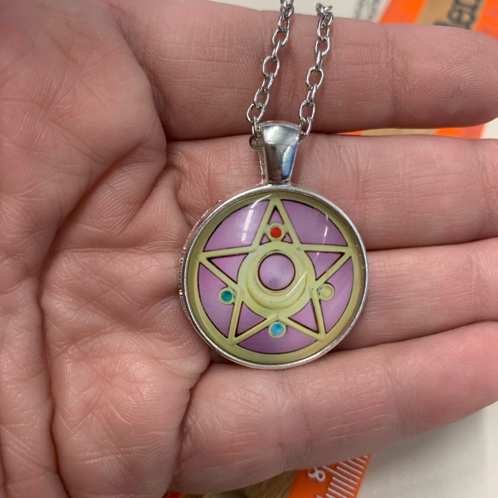 Sailor moon necklace!
